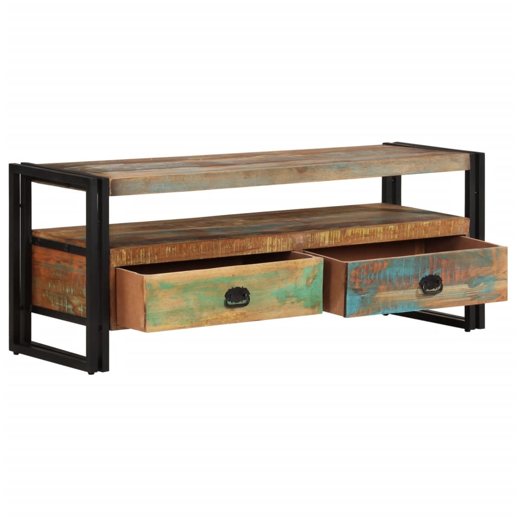 Tv-meubel 120x35x45 cm massief mangohout