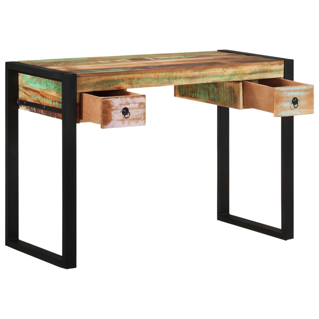 Bureau massief gerecycled hout