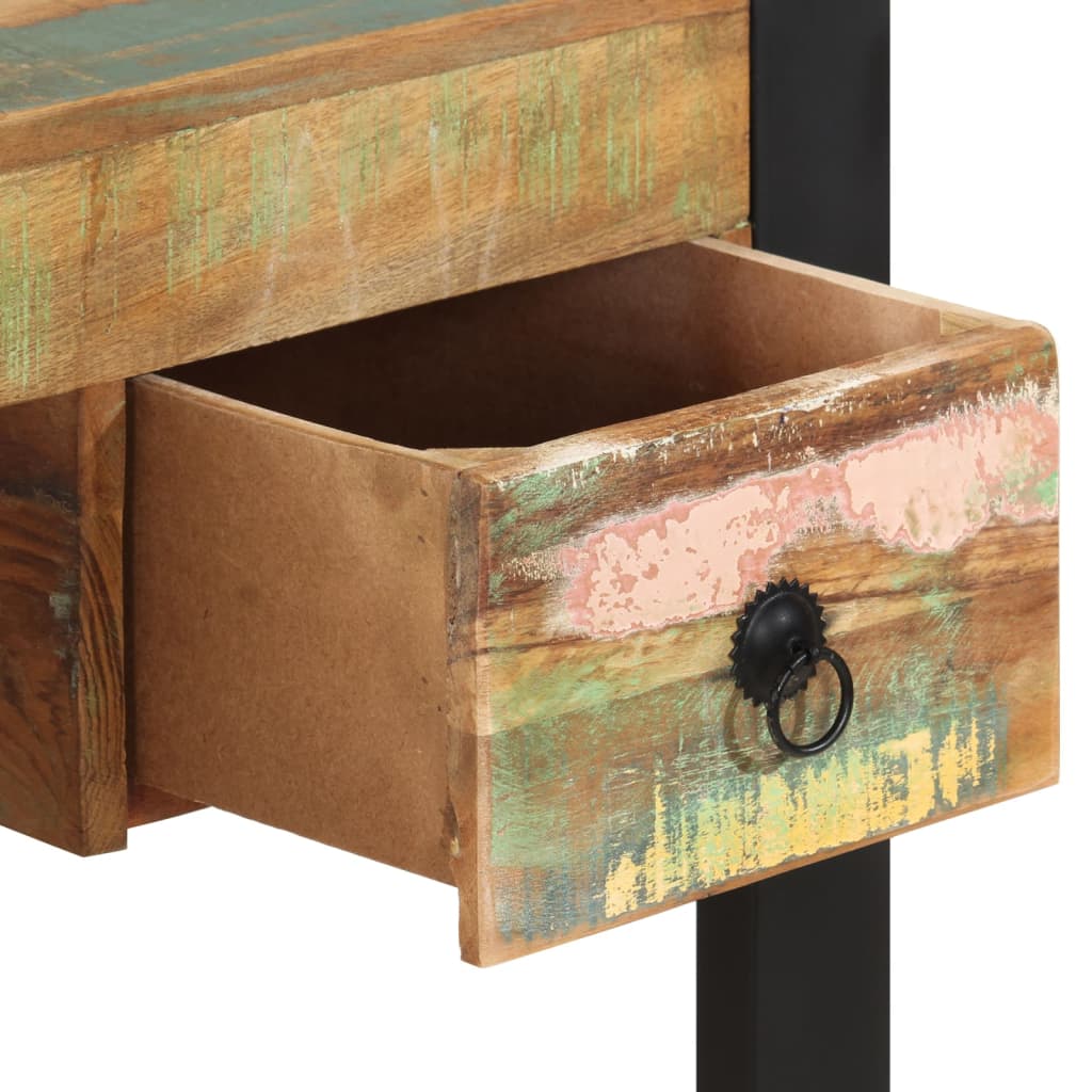 Bureau massief gerecycled hout