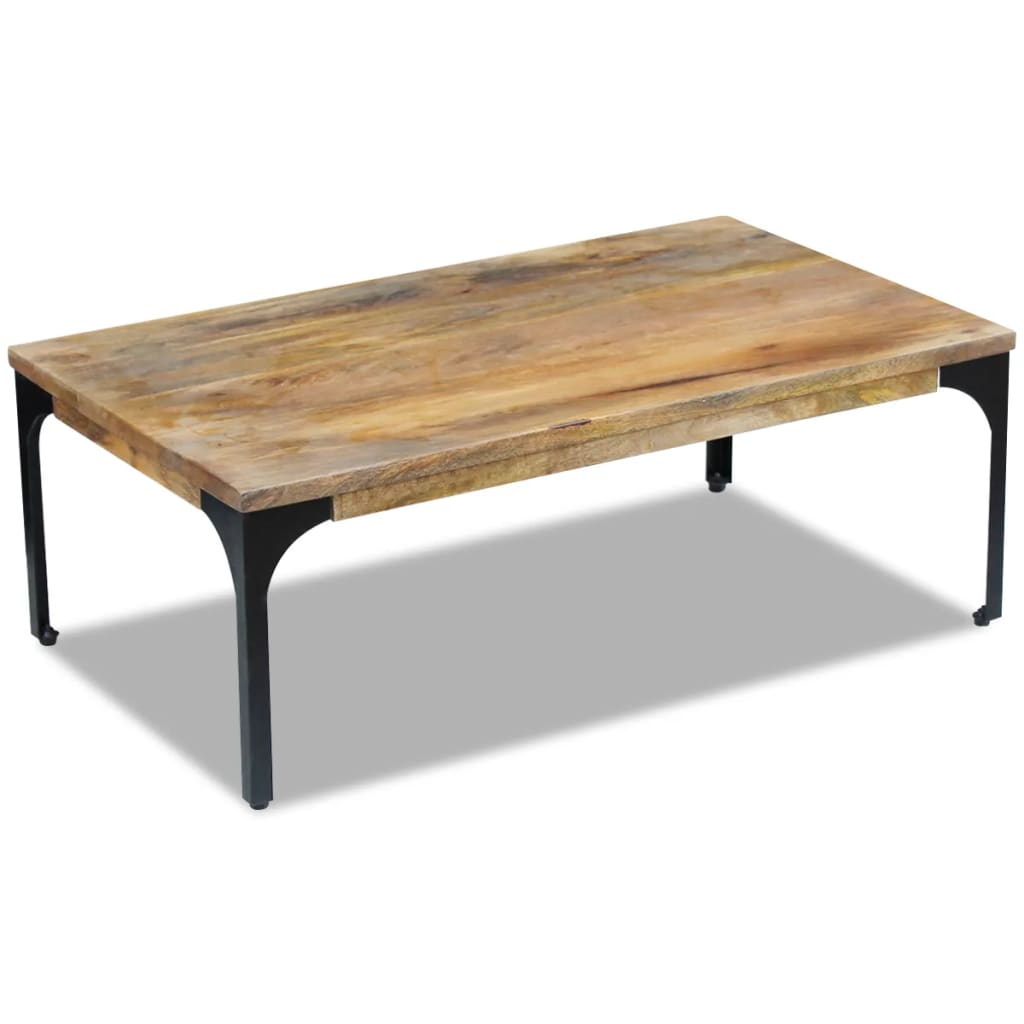 Salontafel 100x60x35 cm massief gerecycled hout