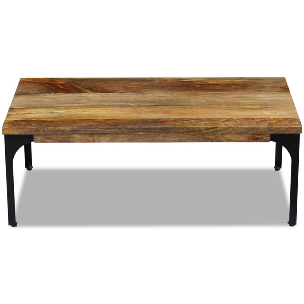 Salontafel 100x60x35 cm massief gerecycled hout