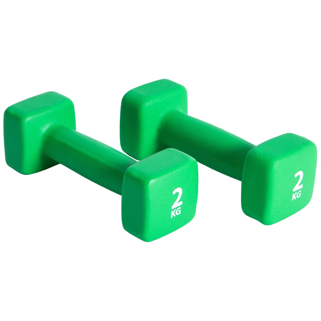 Pure2Improve Dumbbell set 2x4 kg neoprene orange