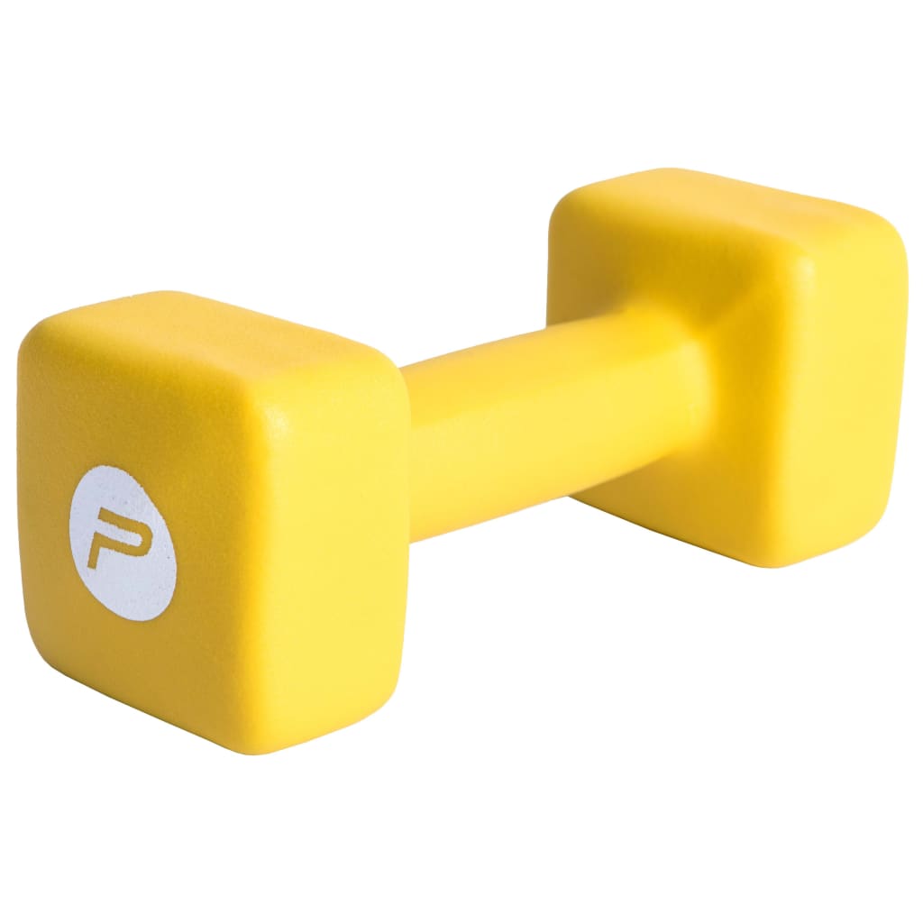 Pure2Improve Dumbbell 5 kg neoprene yellow