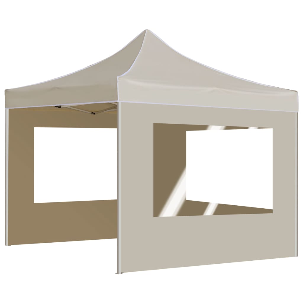 Partytent inklapbaar met wanden 4,5x3 m aluminium