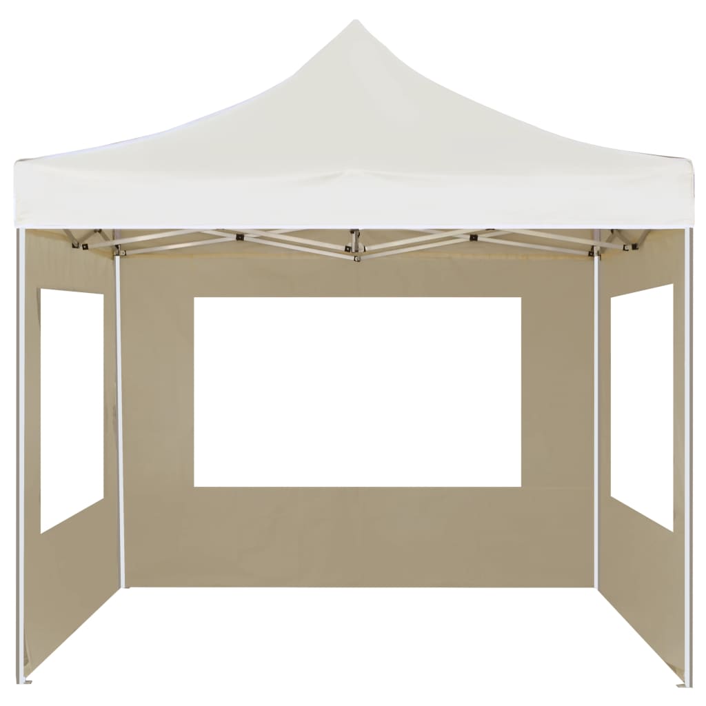 Partytent inklapbaar met wanden 4,5x3 m aluminium