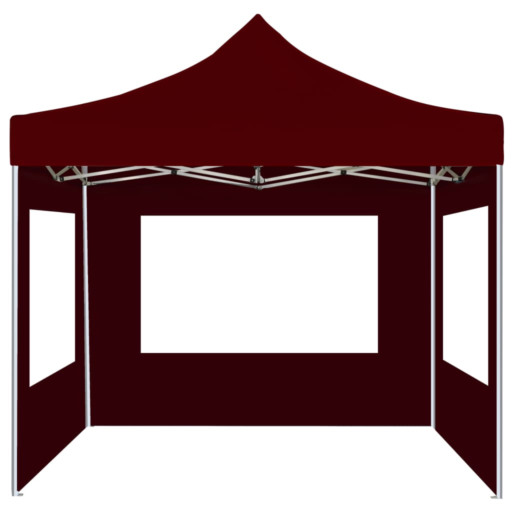 Partytent inklapbaar met wanden 4,5x3 m aluminium