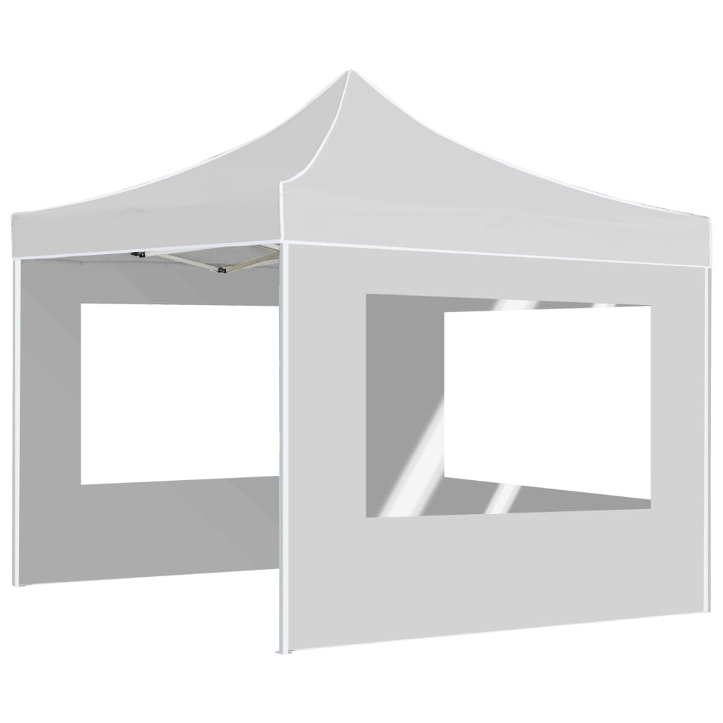 Partytent inklapbaar met wanden 4,5x3 m aluminium