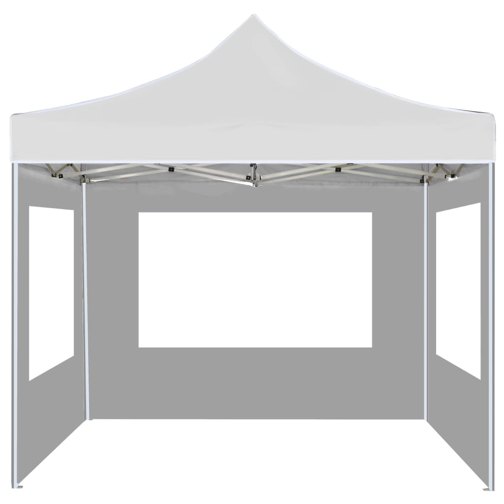 Partytent inklapbaar met wanden 4,5x3 m aluminium