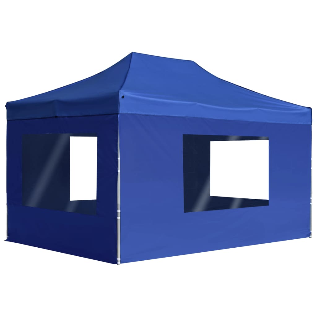 Partytent inklapbaar met wanden 4,5x3 m aluminium