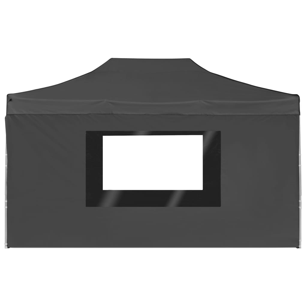 Partytent inklapbaar met wanden 4,5x3 m aluminium