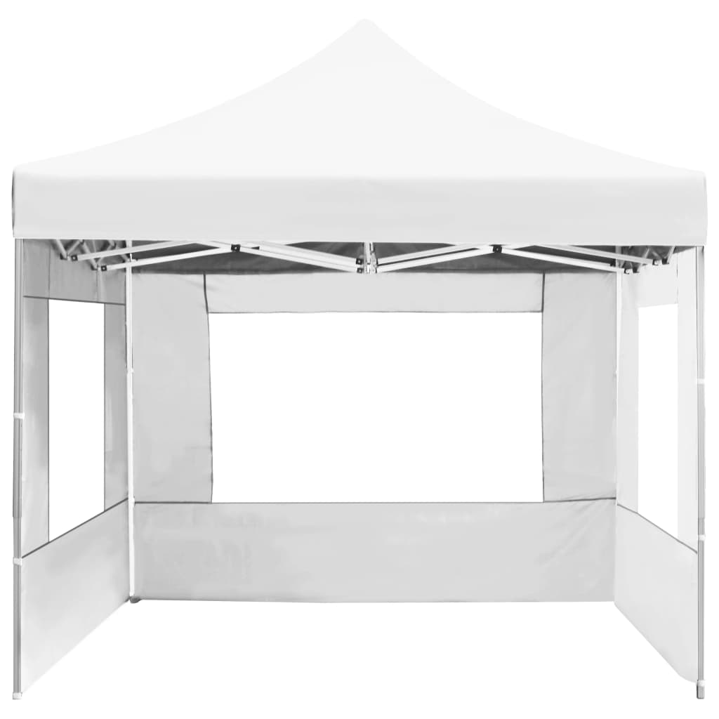 Partytent inklapbaar met wanden 4,5x3 m aluminium