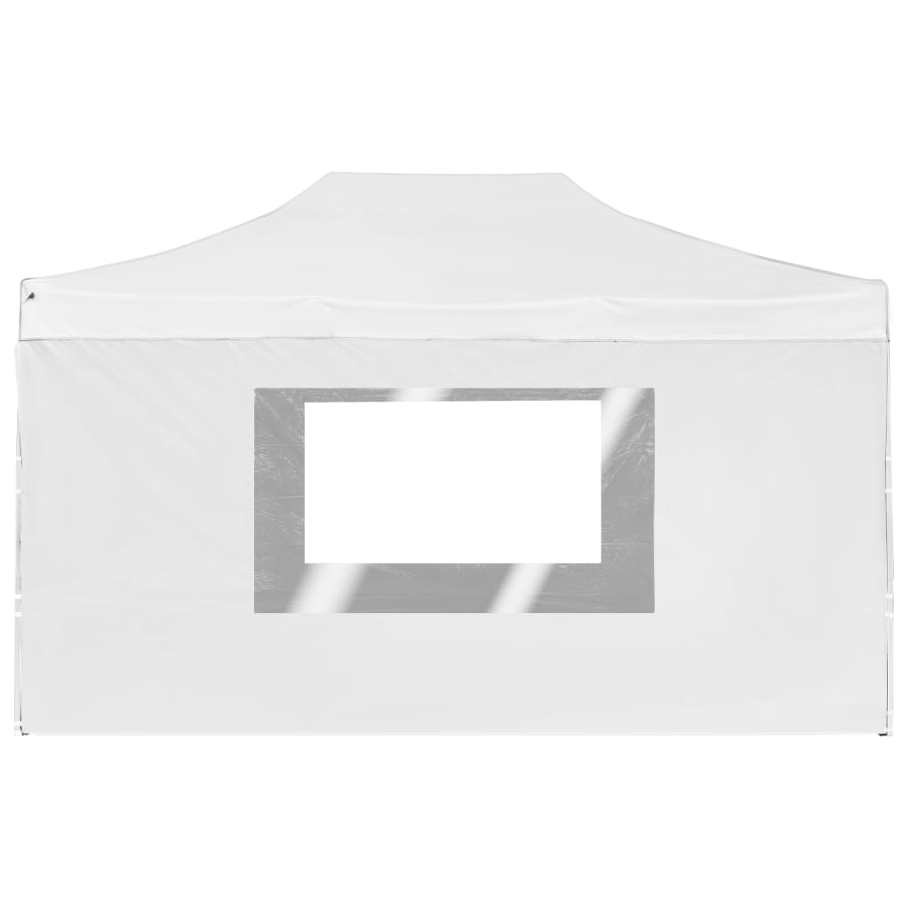 Partytent inklapbaar met wanden 4,5x3 m aluminium