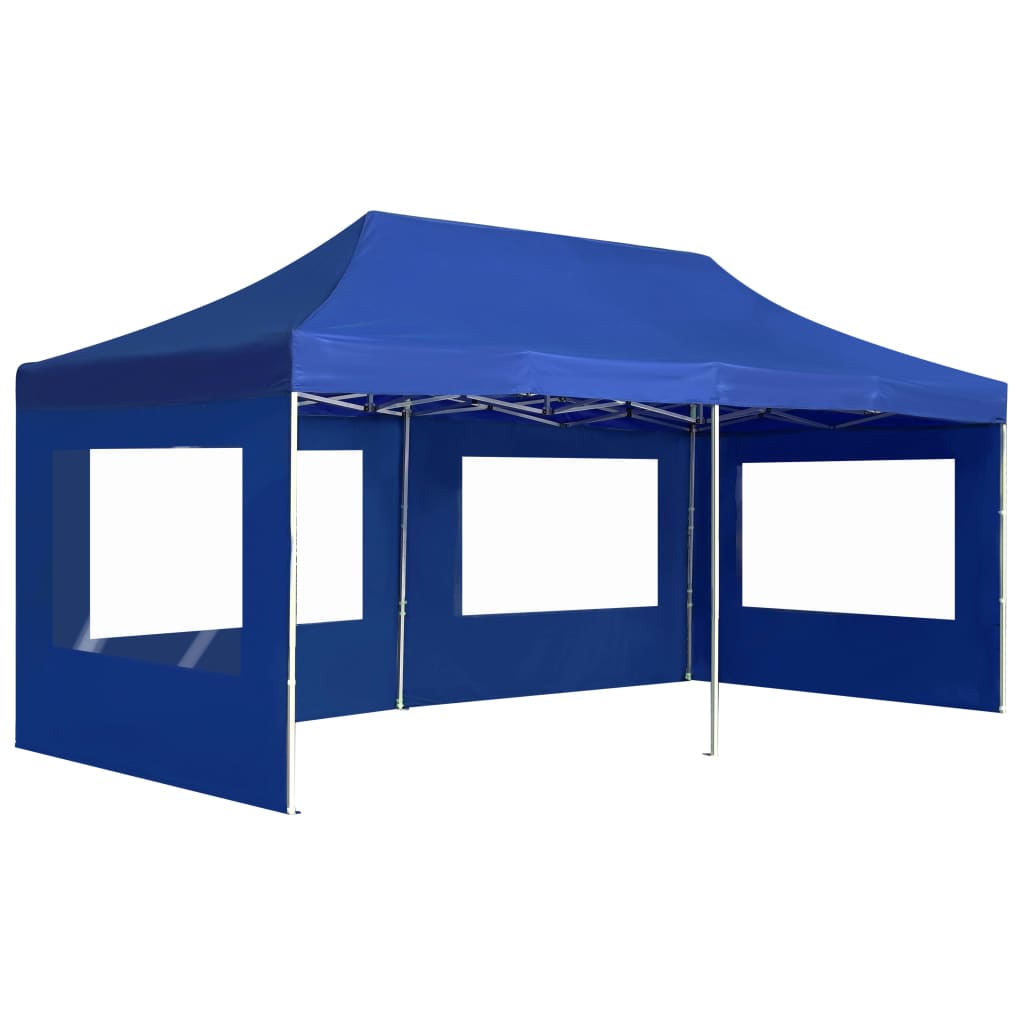 Partytent inklapbaar met wanden 4,5x3 m aluminium