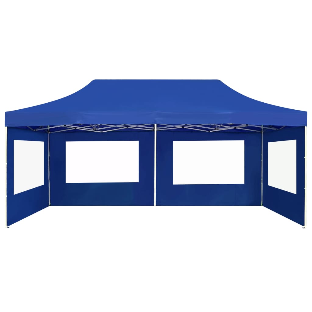 Partytent inklapbaar met wanden 4,5x3 m aluminium