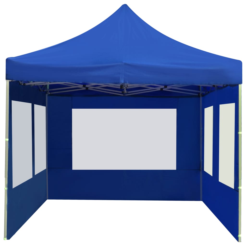 Partytent inklapbaar met wanden 4,5x3 m aluminium