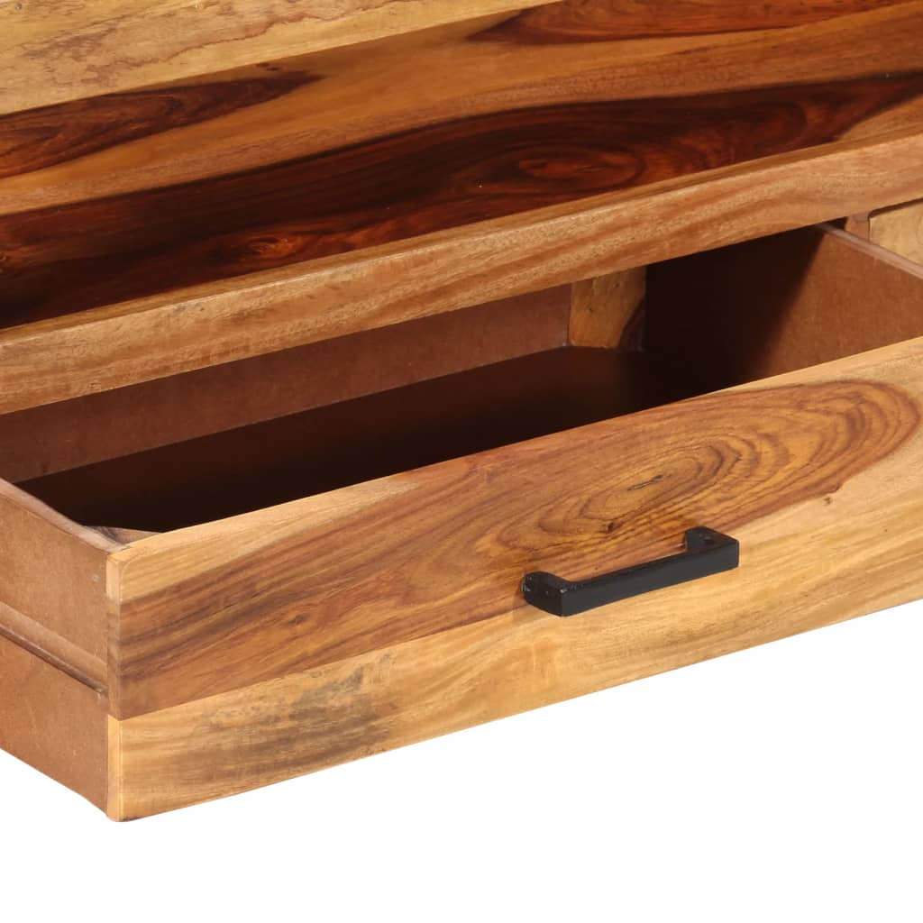 Tv-meubel 120x35x45 cm hout met honingkleurige afwerking