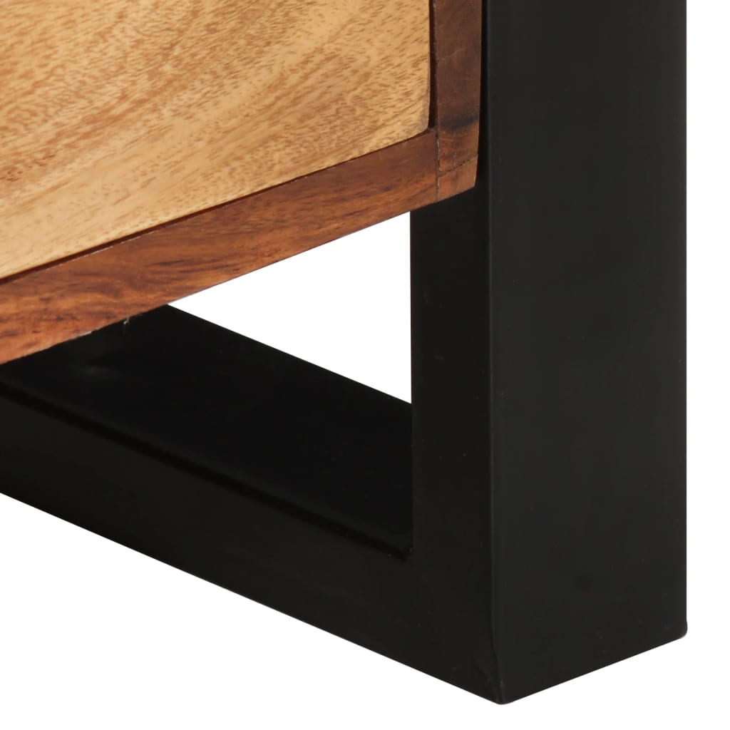 Tv-meubel 120x35x45 cm hout met honingkleurige afwerking