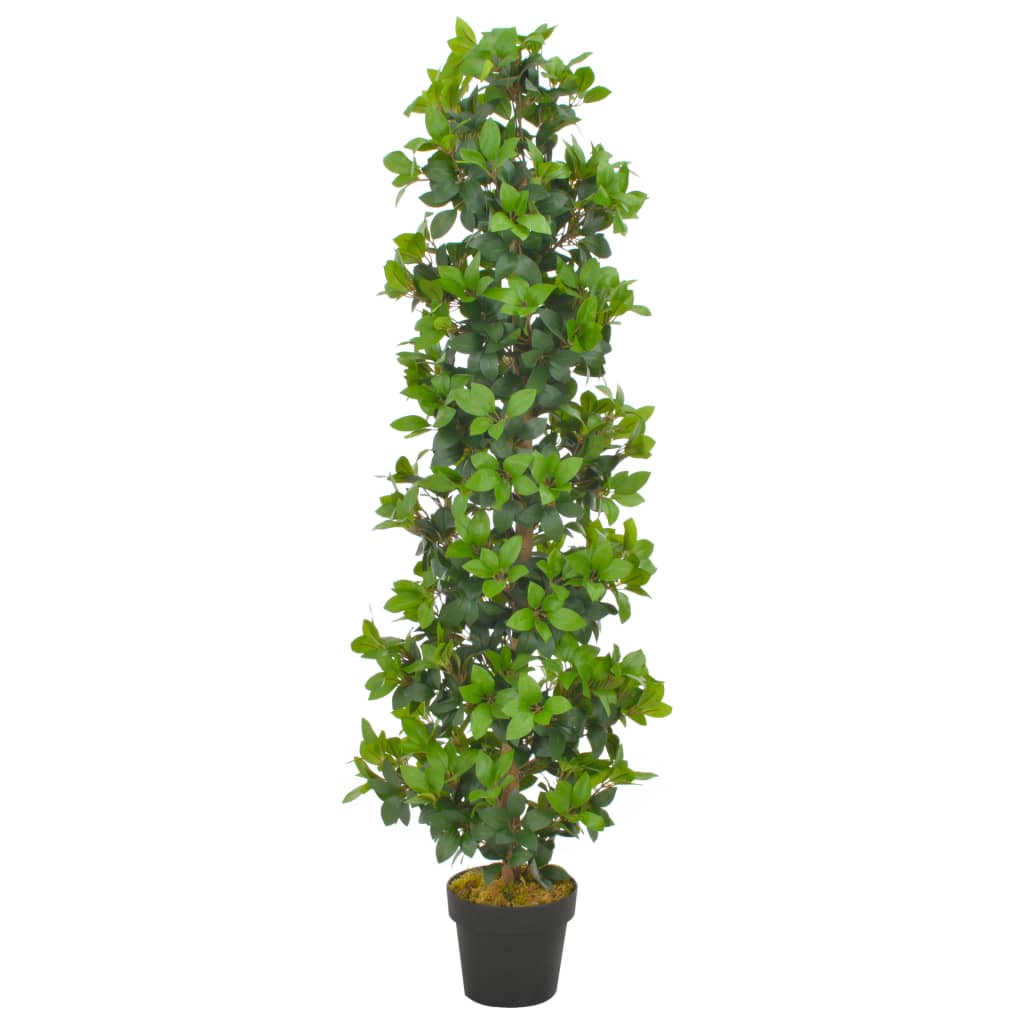 Kunstplant met pot laurierboom 120 cm groen