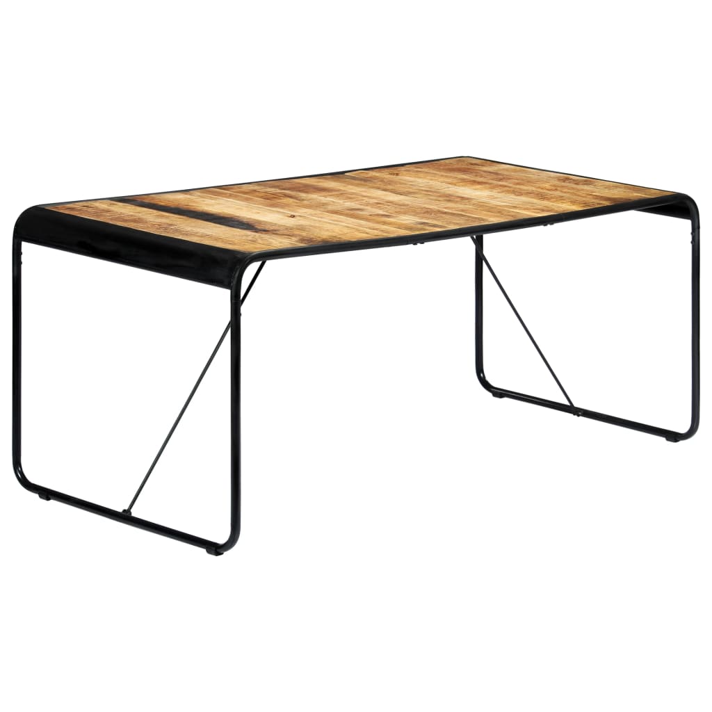 Eettafel 118x60x76 cm massief gerecycled hout