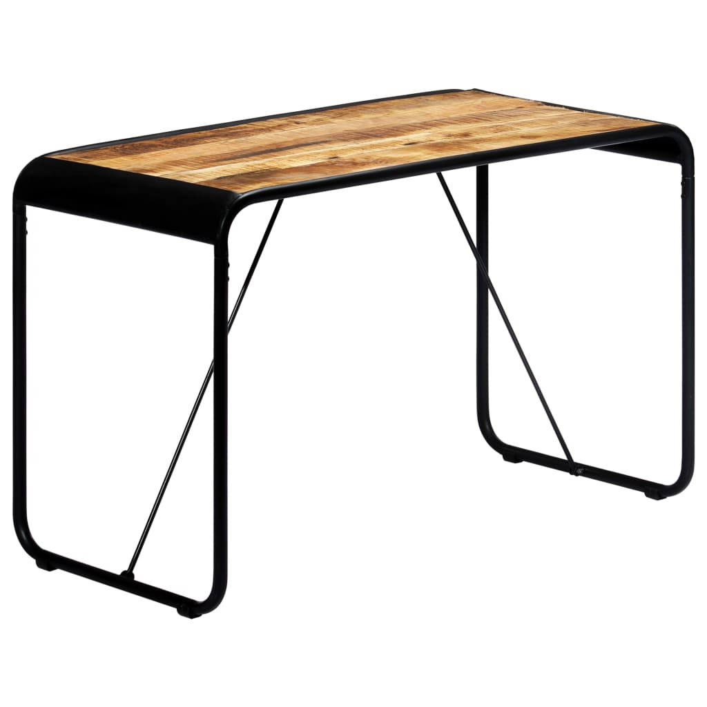 Eettafel 118x60x76 cm massief gerecycled hout