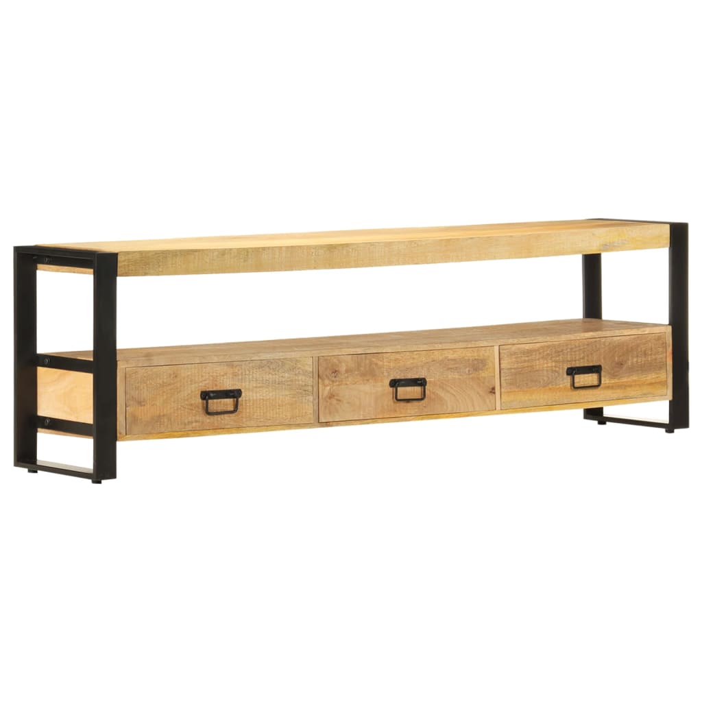 Tv-meubel 120x30x45 cm massief gerecycled hout