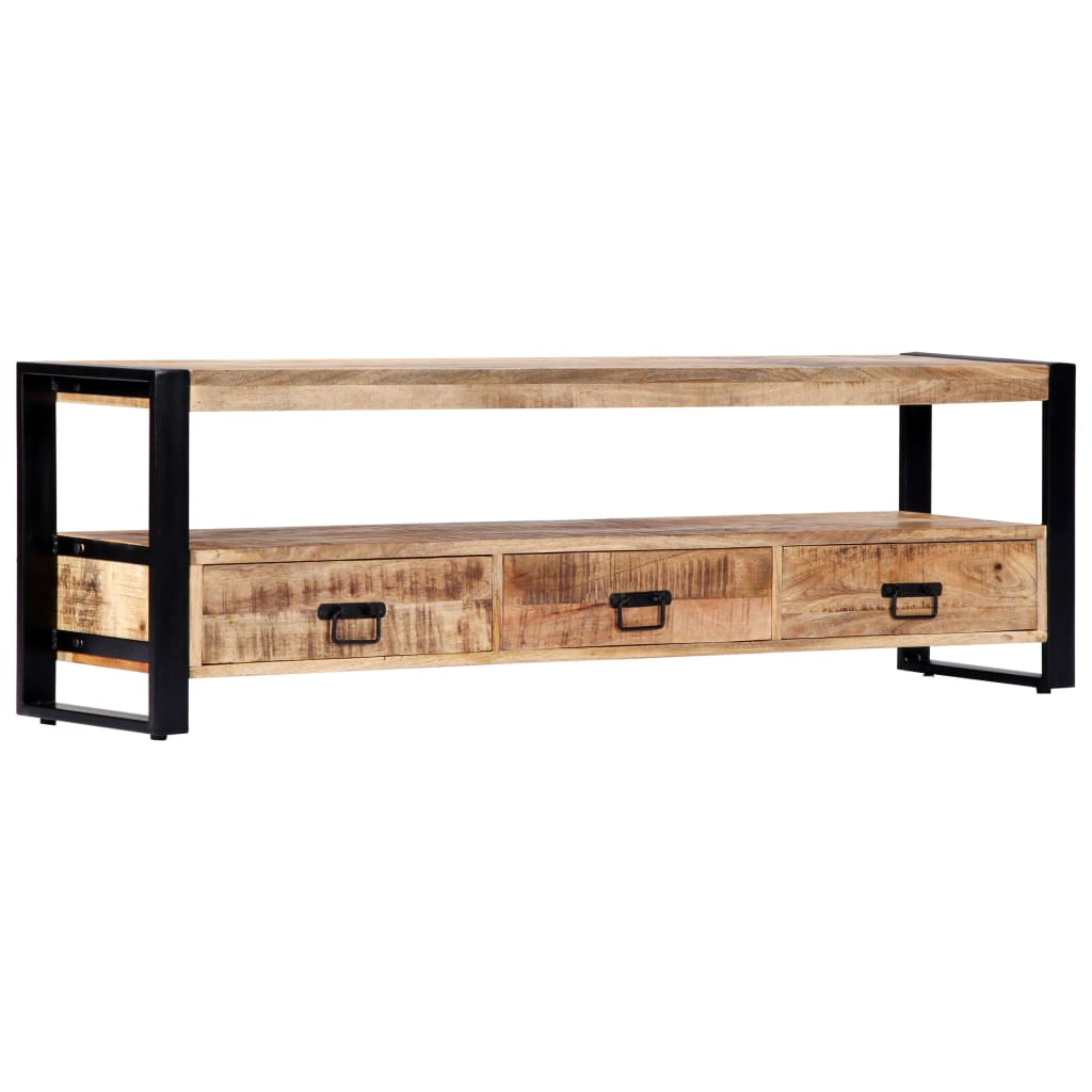 Tv-meubel 120x30x45 cm massief gerecycled hout