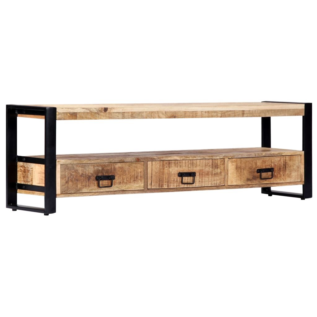 Tv-meubel 120x30x45 cm massief gerecycled hout