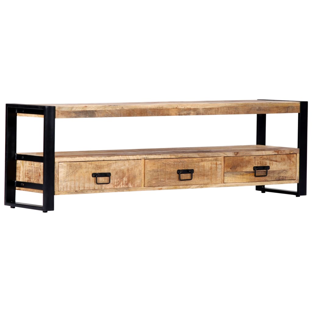 Tv-meubel 120x30x45 cm massief gerecycled hout