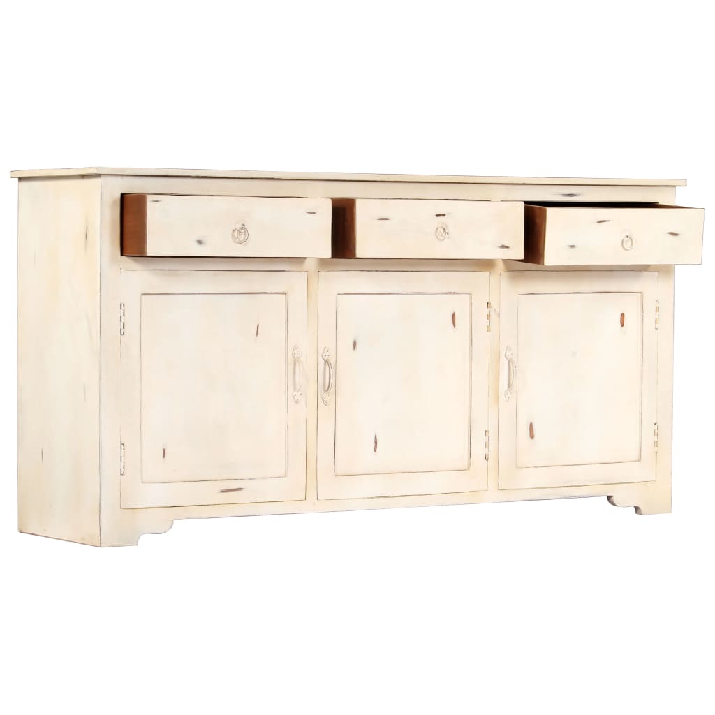 Dressoir 160x40x80 cm massief mangohout