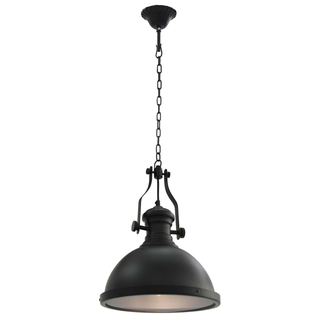 Plafondlamp rond E27 grijs