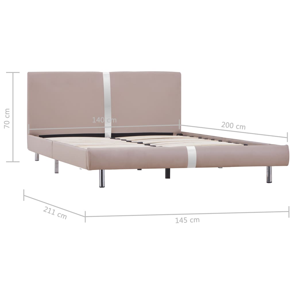 Bedframe kunstleer 120x200 cm