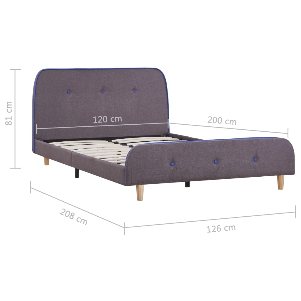 Bedframe stof 140x200 cm