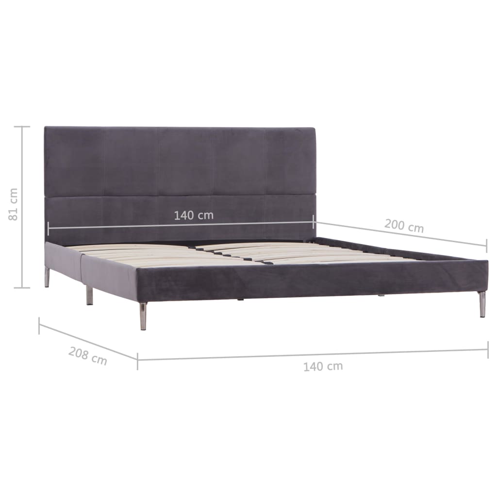 Bedframe stof 90x200 cm