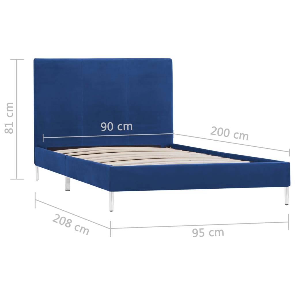 Bedframe stof 90x200 cm