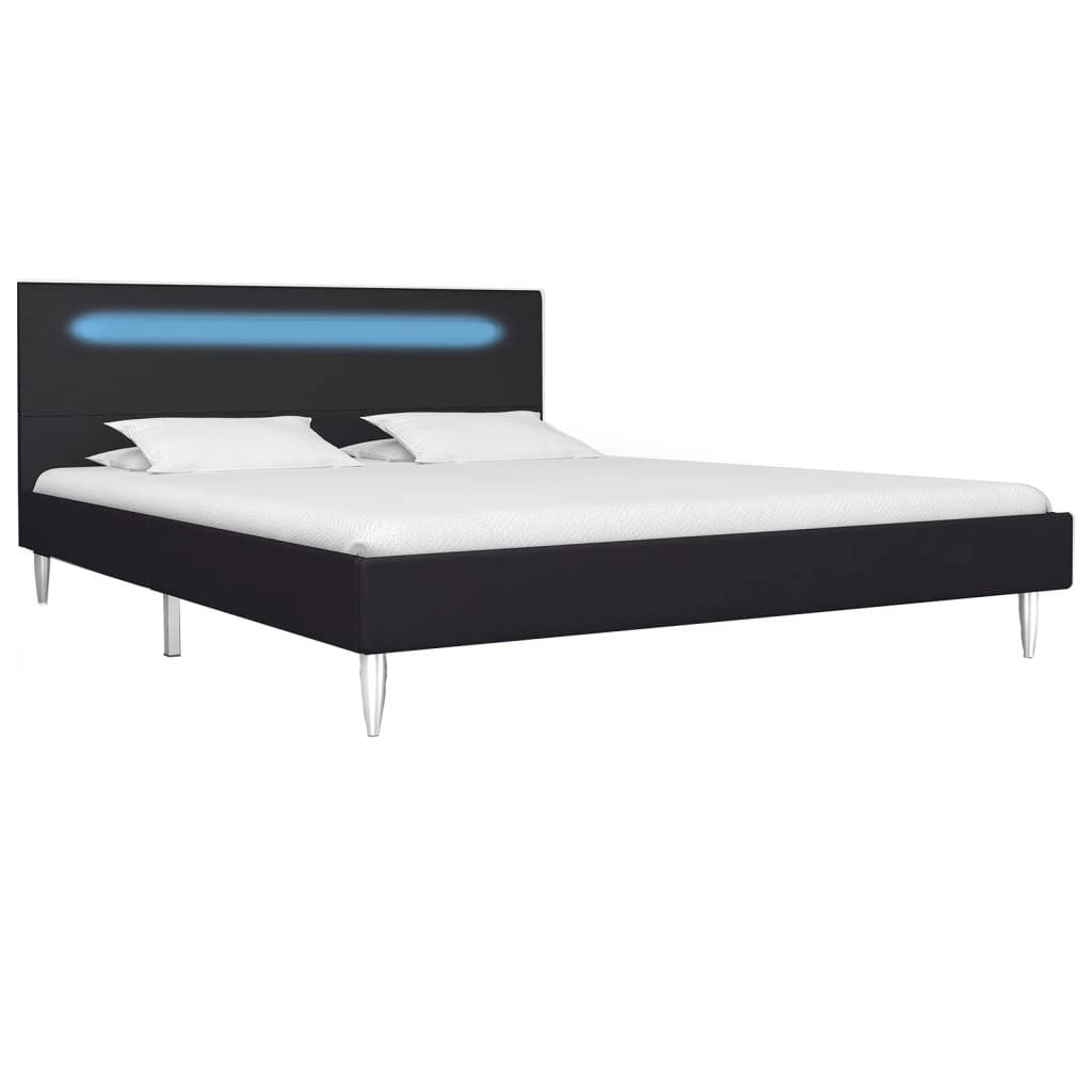 Bedframe met LED stof 180x200 cm