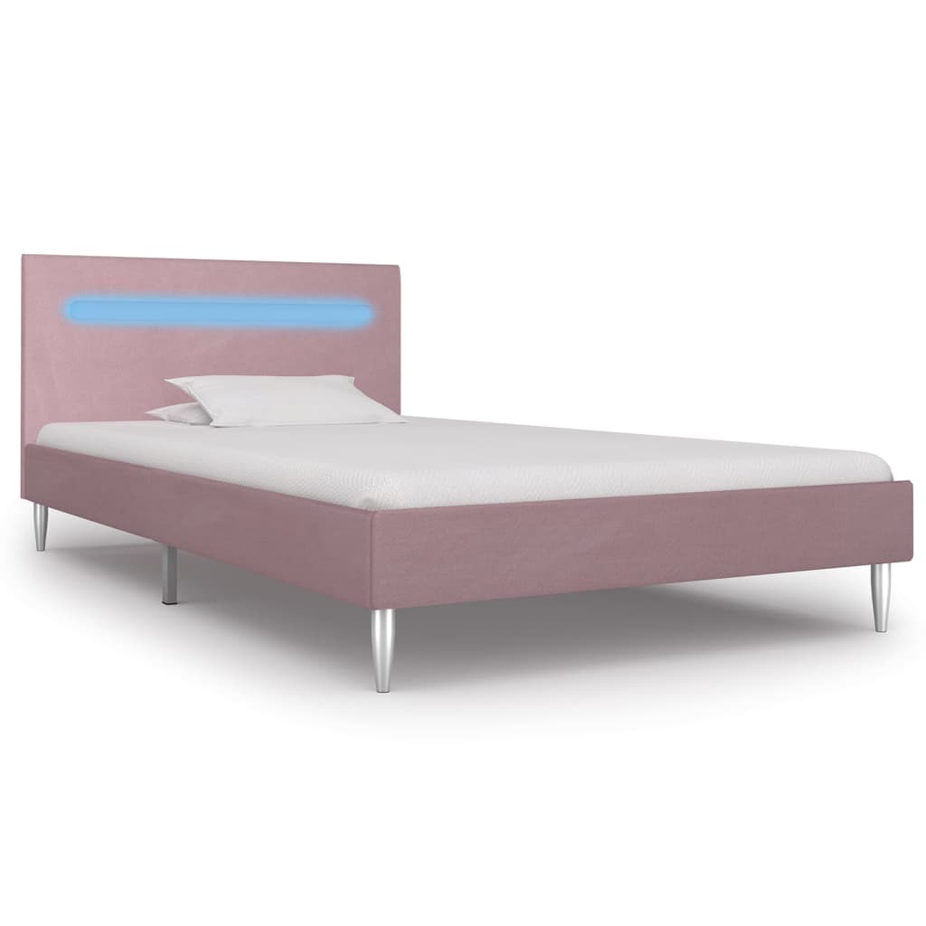 Bedframe met LED stof 180x200 cm