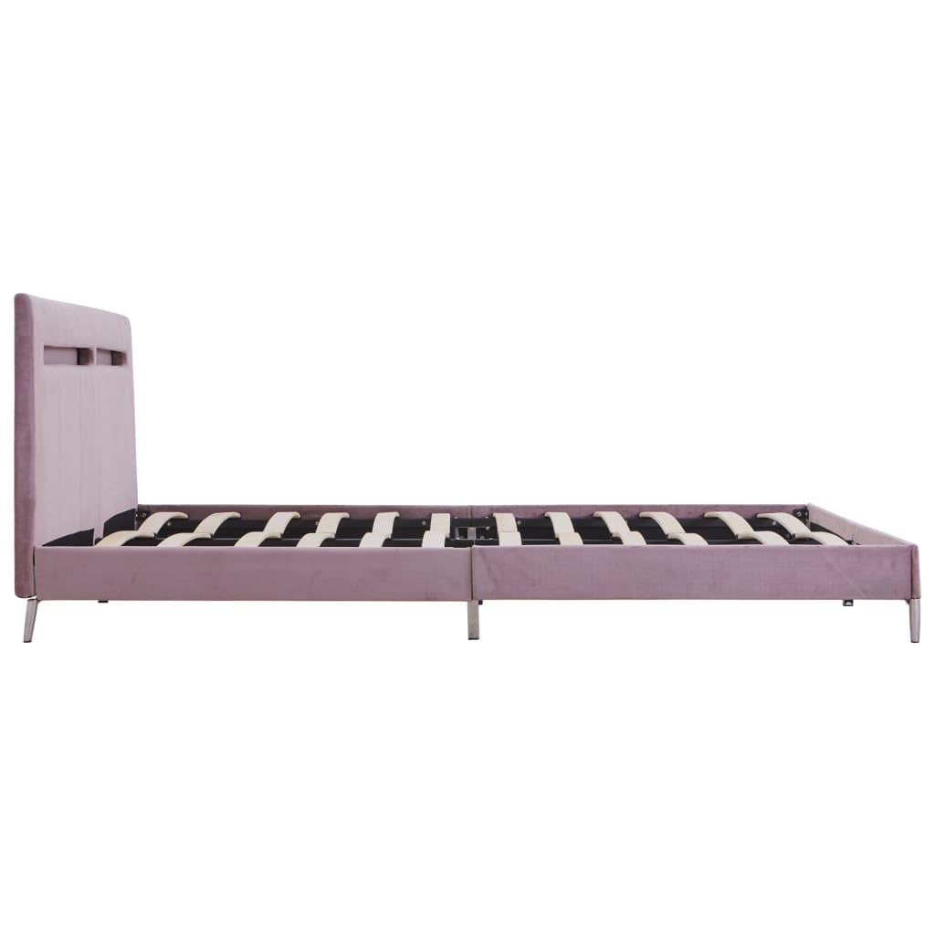 Bedframe met LED stof 180x200 cm