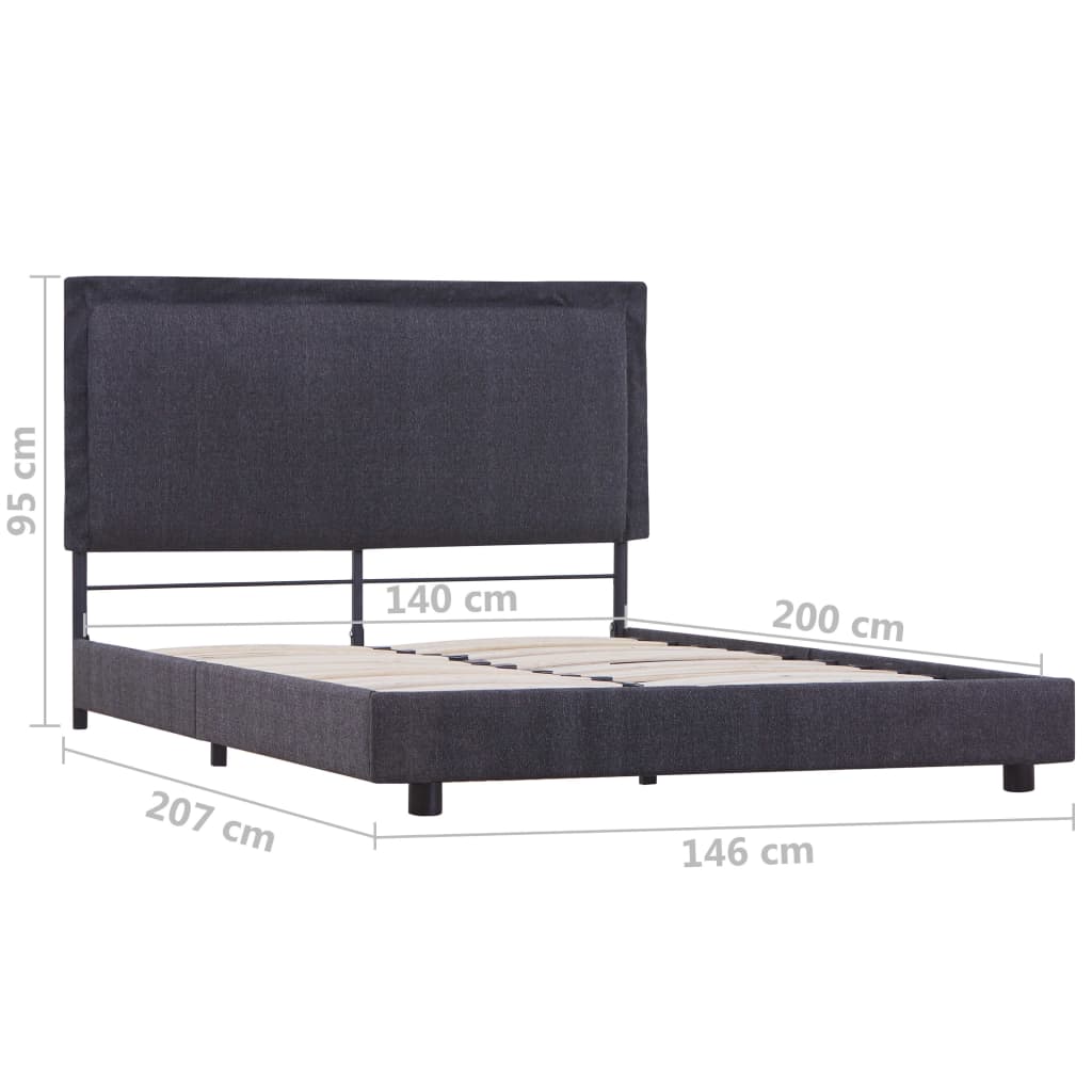 Bedframe stof 90x200 cm