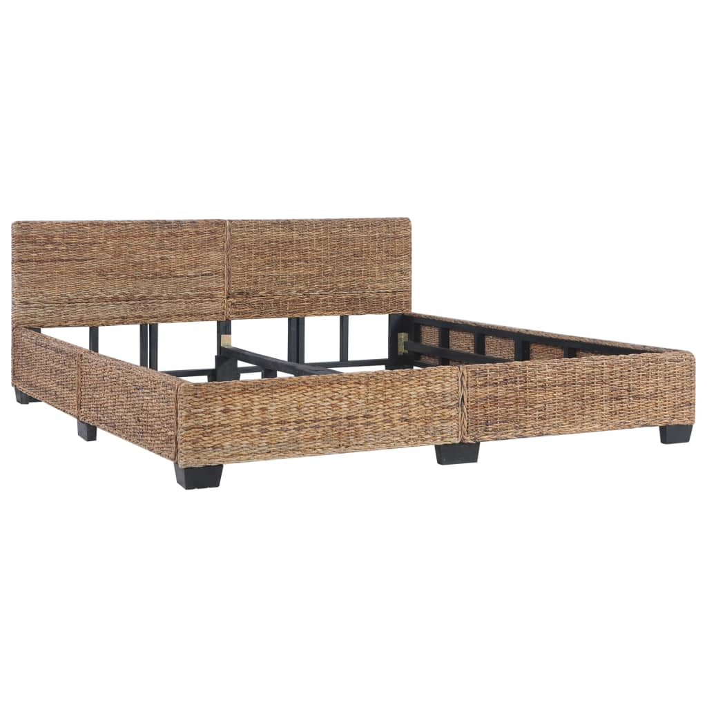 Bedframe natuurlijk rattan 180x200 cm