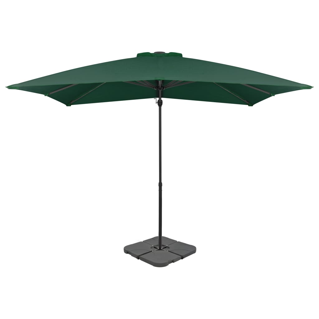 Parasol met draagbare voet