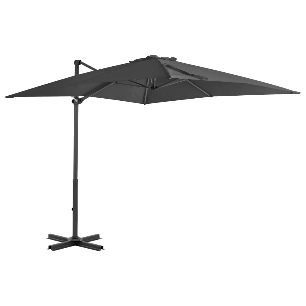 Parasol met draagbare voet