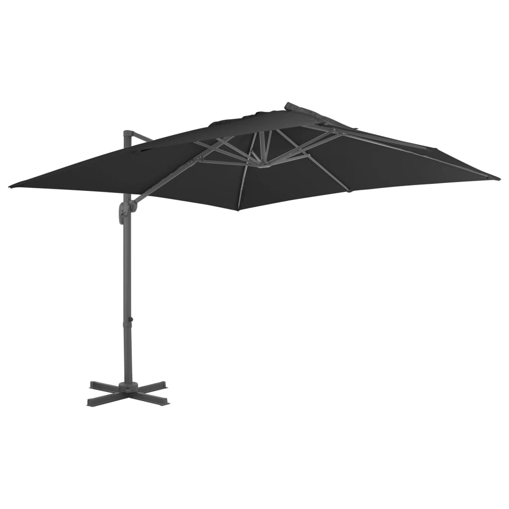 Parasol met draagbare voet