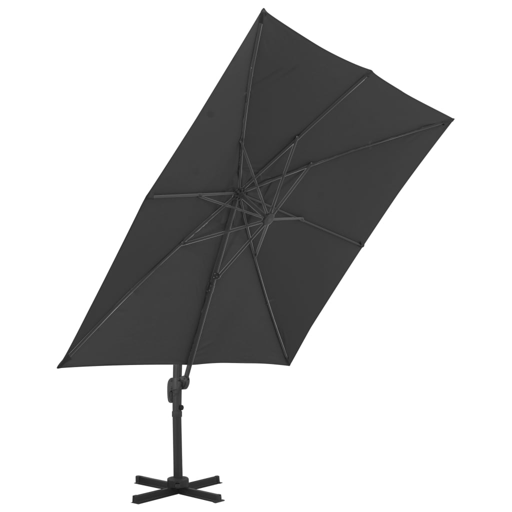 Parasol met draagbare voet