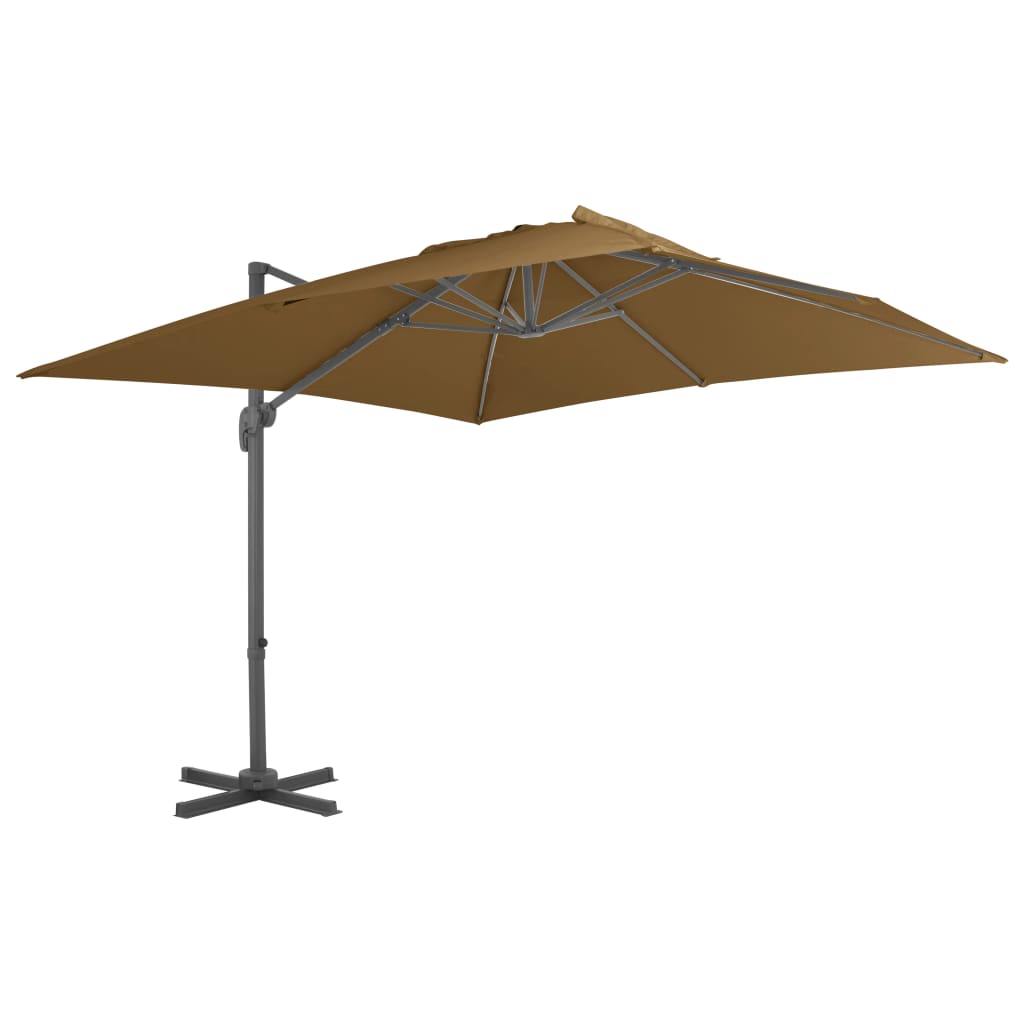 Parasol met draagbare voet