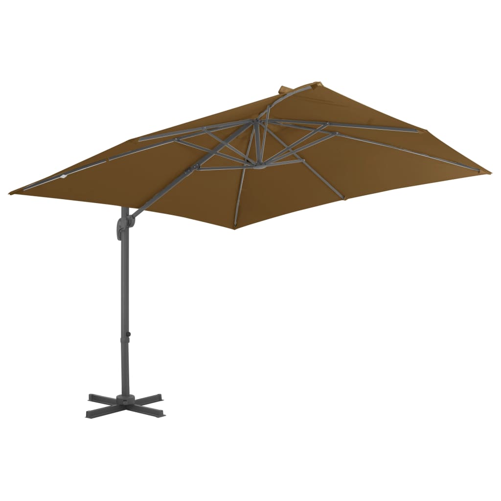 Parasol met draagbare voet