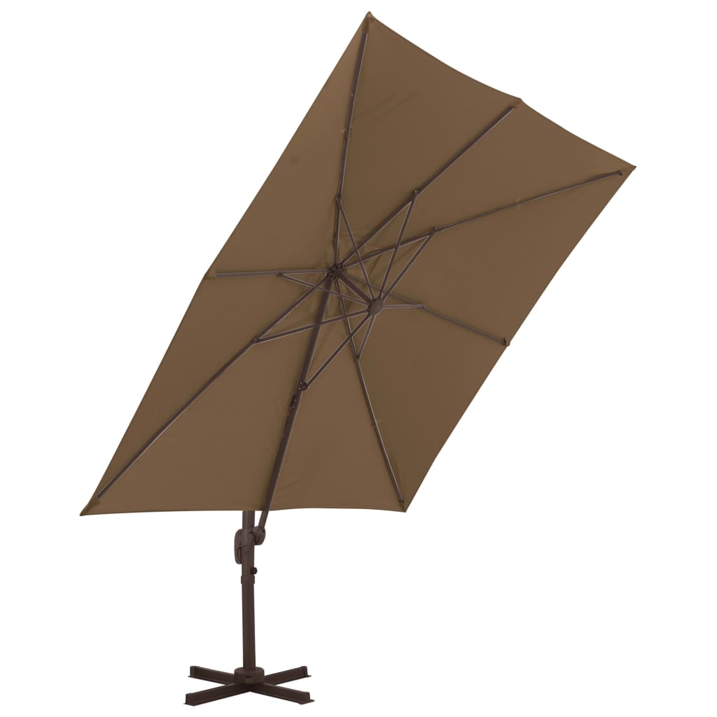 Parasol met draagbare voet