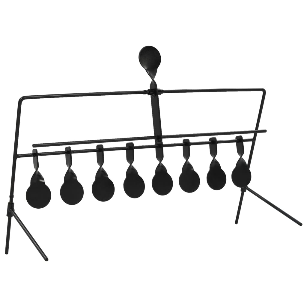 Schietschijf spinner met 4+1 targets