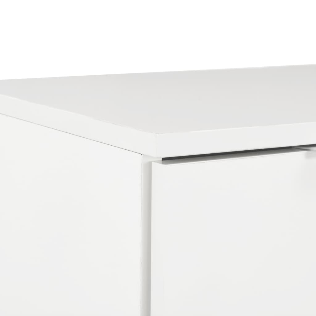 Dressoir 71x35x80 cm spaanplaat hoogglans