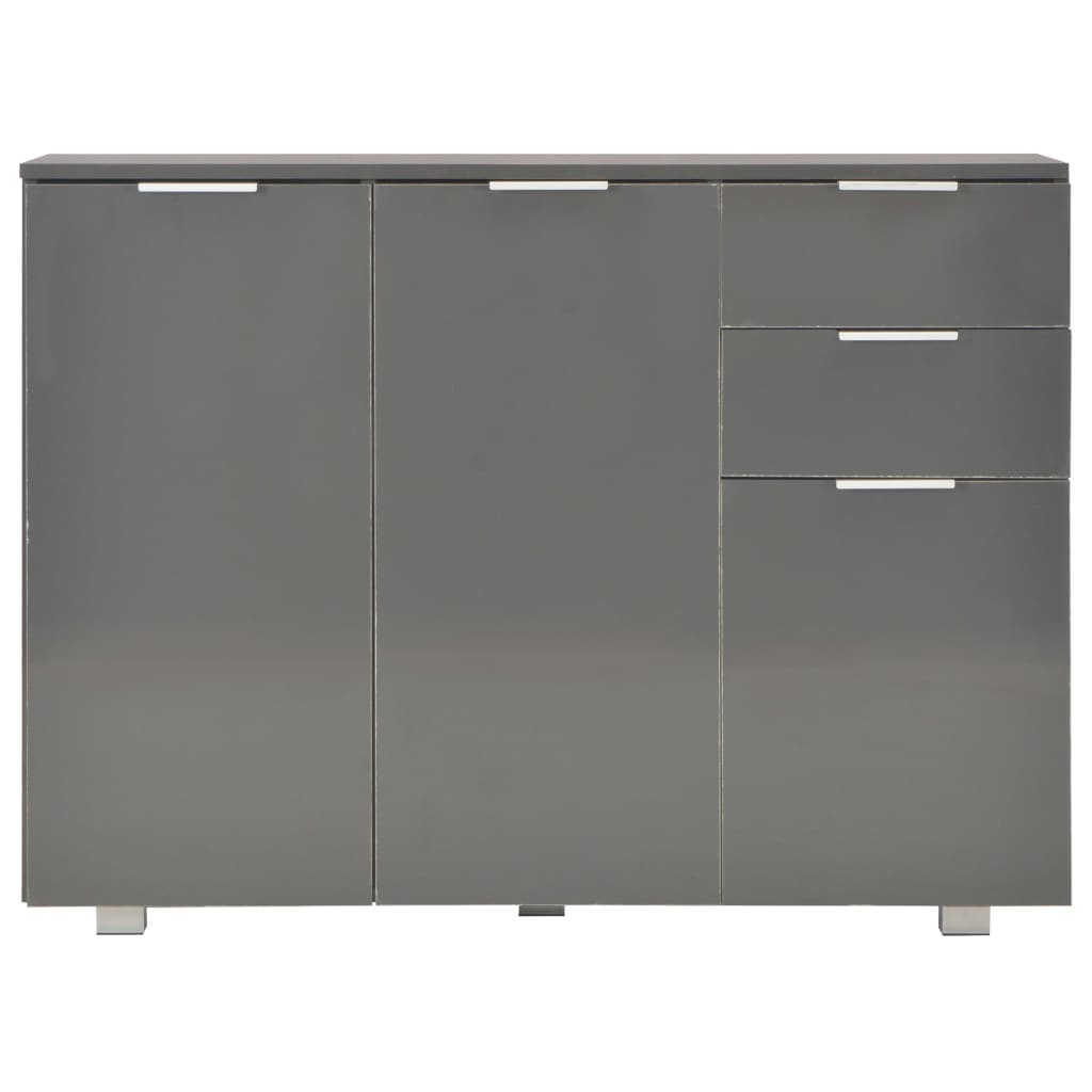 Dressoir 107x35x80,5 cm hoogglans