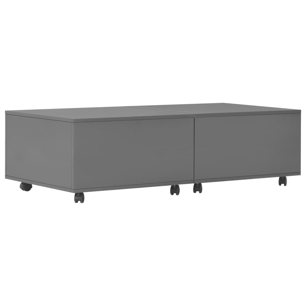 Salontafel 100x100x35 cm hoogglans